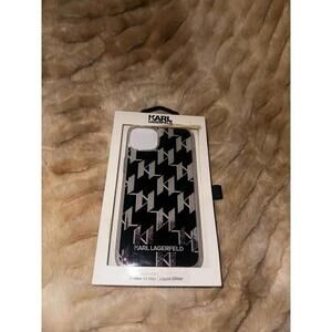 Karl Lagerfeld Iphone 14 Max Glitter Case NEW